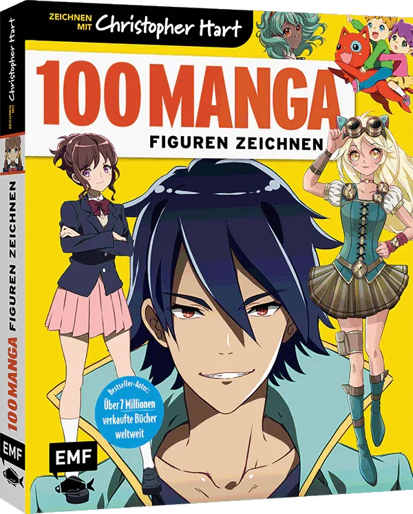 100 MANGA FIGUREN ZEICHNEN - J-Store Online