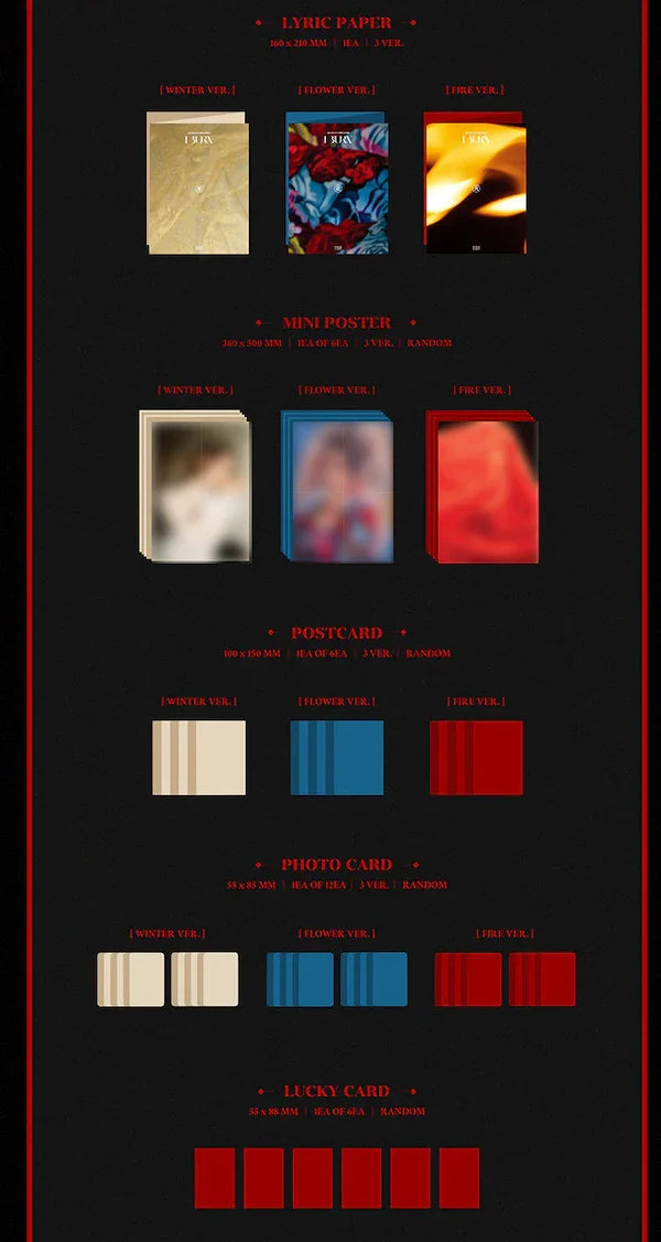 (G)i-dle - I Burn (4th Mini Album) - J-Store Online