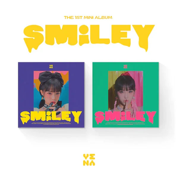 YENA - SMILEY (1ST MINI ALBUM) – J-Store Online YENA - SMILEY (1ST MINI ALBUM) – J-Store Online