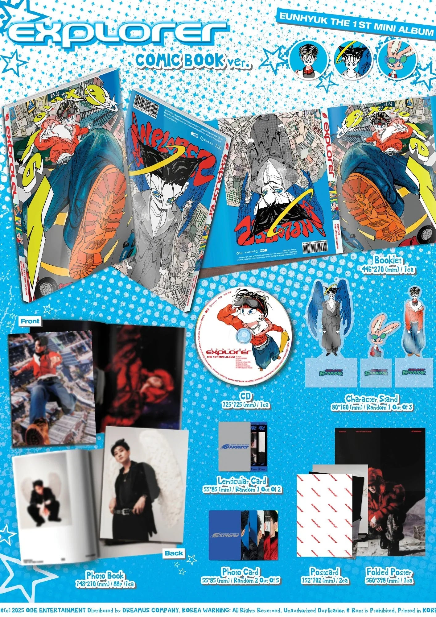 J-Store_Online_EUNHYUK__EXPLORER_1ST_MINI_ALBUM_COMIC_BOOK_CONTENT