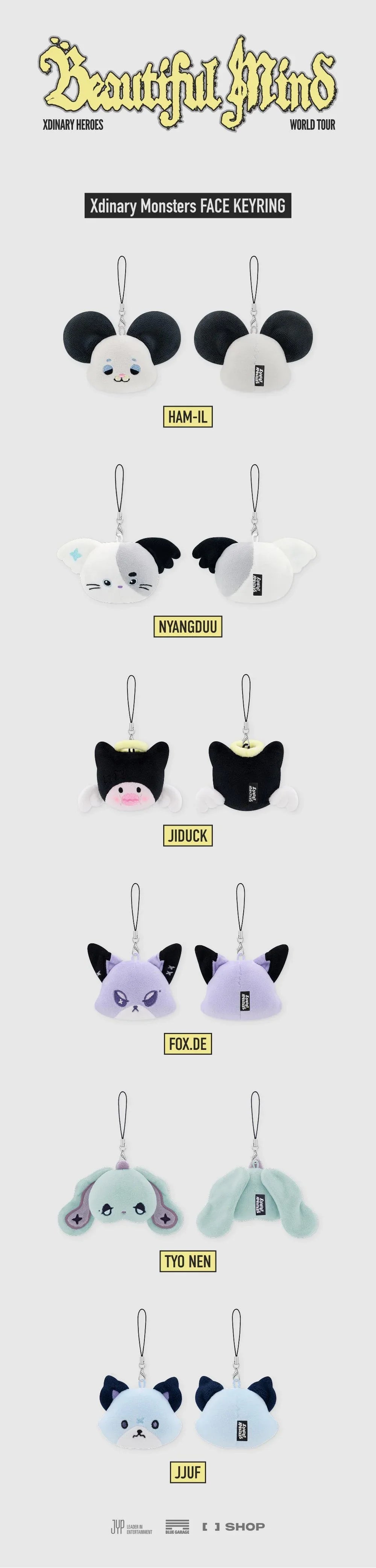 J-Store_online_Xdinary_Monsters_Face_Keyring