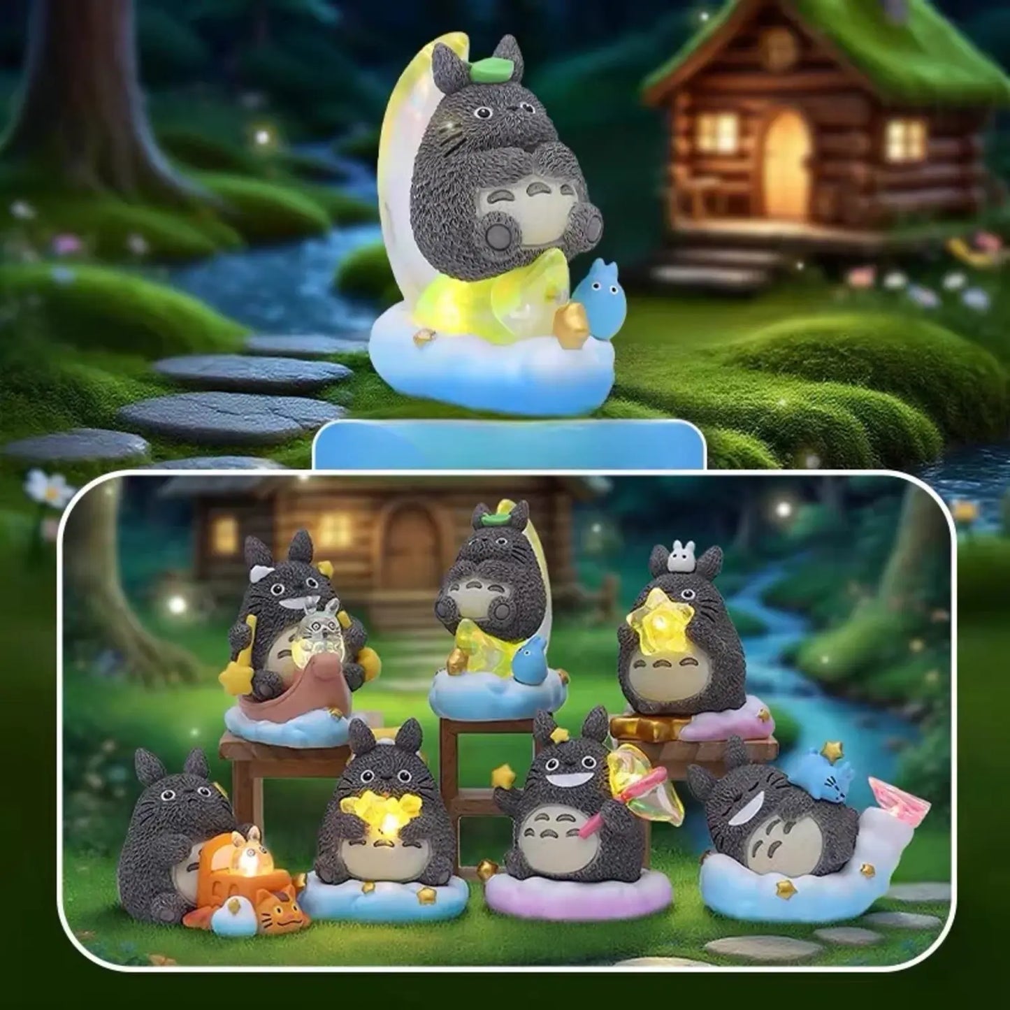 J-store online STUDIO GHIBLI - THE INVISIBLE TOTORO ON THE ROAD AT NIGHT - BLINDBOX