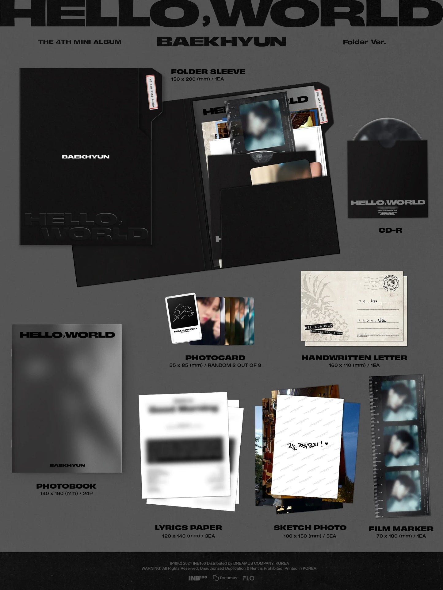 J-store-online_baekhyun_hello_world_folder_ver