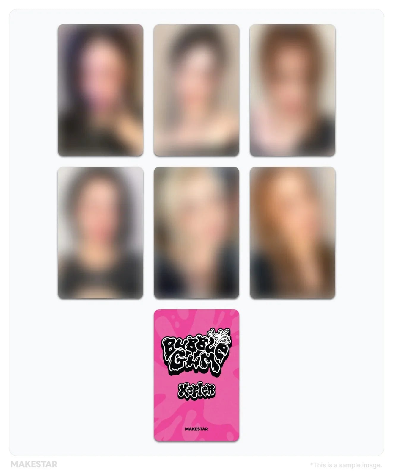 (MAKESTAR) KEP1ER - BUBBLE GUM (THE 7TH MINI ALBUM)