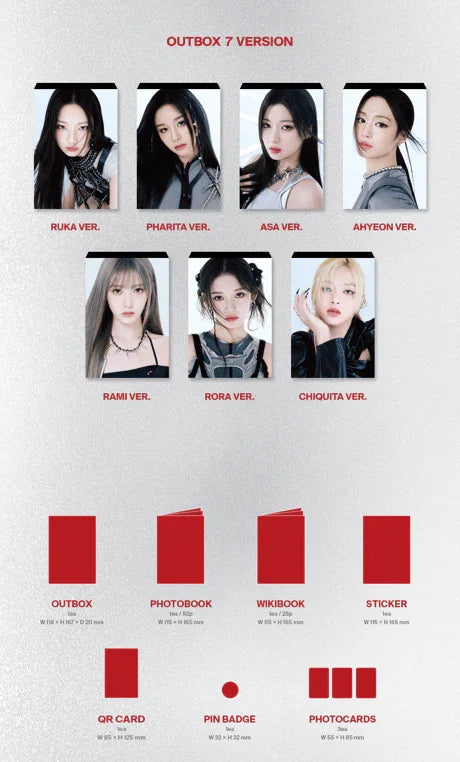 BABYMONSTER - BABYMONS7ER (1ST MINI ALBUM) YG TAG ALBUM (PLATFORM ALBUM) - J-Store Online