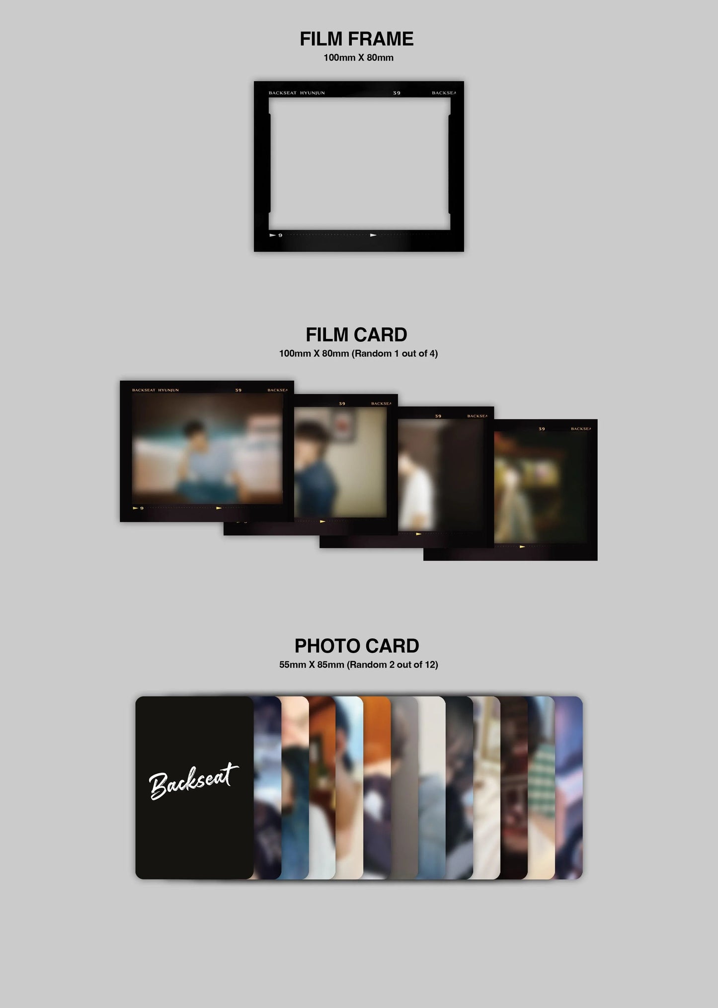 HYUNJUN - BACKSEAT (5TH SINGLE ALBUM) - J-Store Online