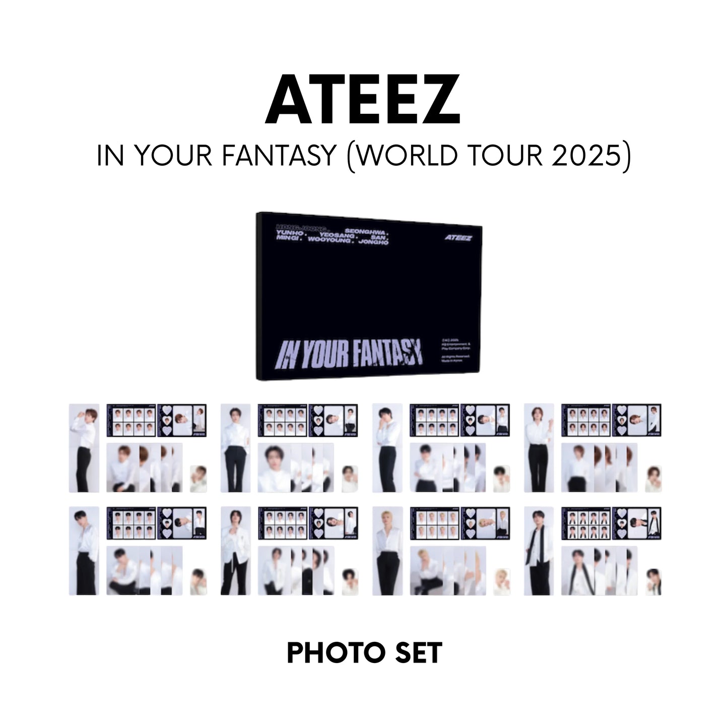 j-store-online-ateez-world-tour-2025-official-merchandise-random-photo-set
