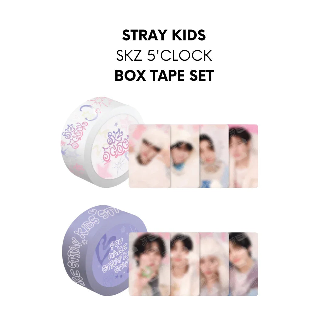 j-store-online-stray-kids-5clock-5th-fanmeeting-merchandise-box-tape-set