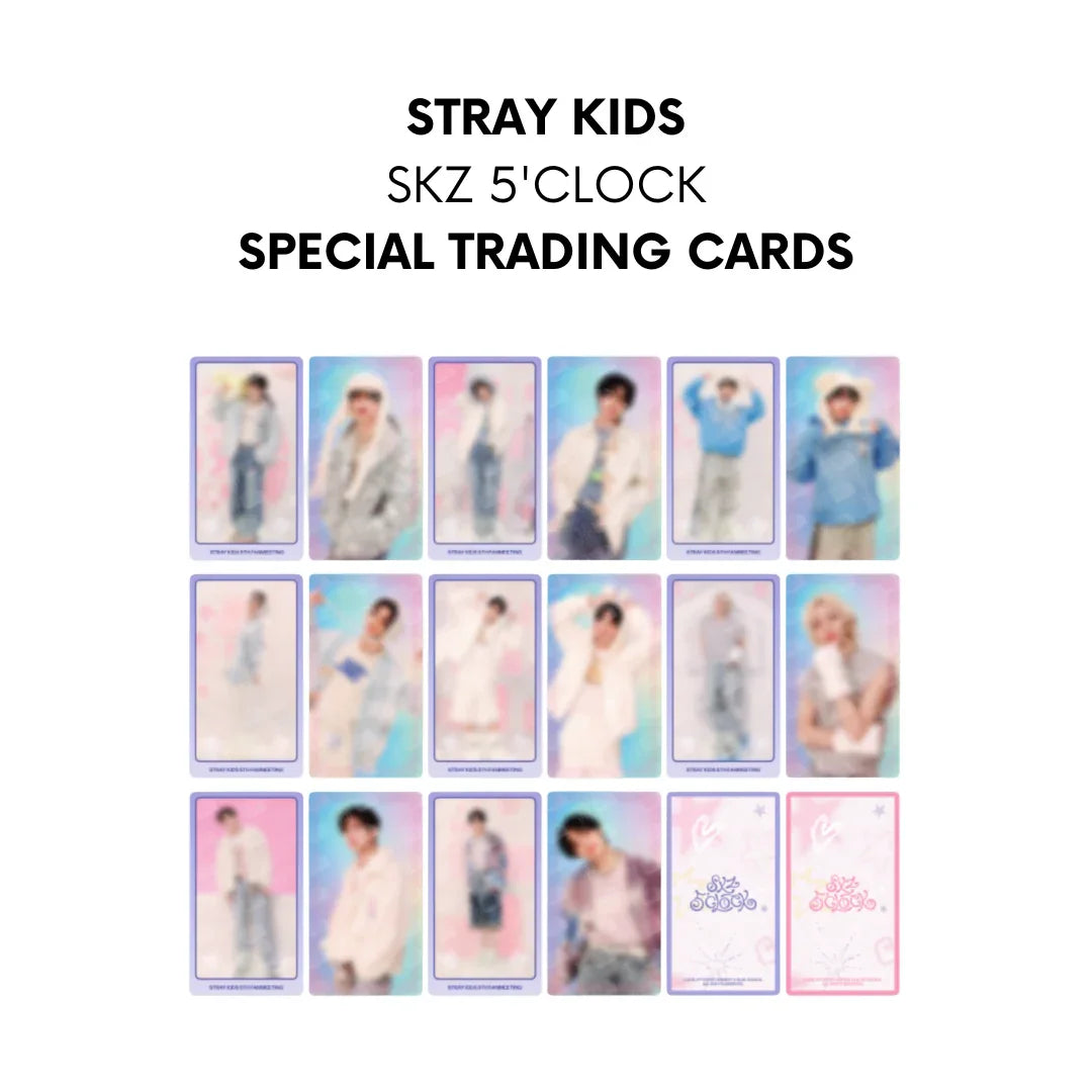 j-store-online-stray-kids-5clock-5th-fanmeeting-merchandise-special-trading-cards