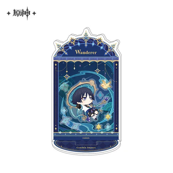 J-Store Online GENSHIN IMPACT - STARLIT LETTER SERIES - ACRYLIC STAND SHAKER Wanderer