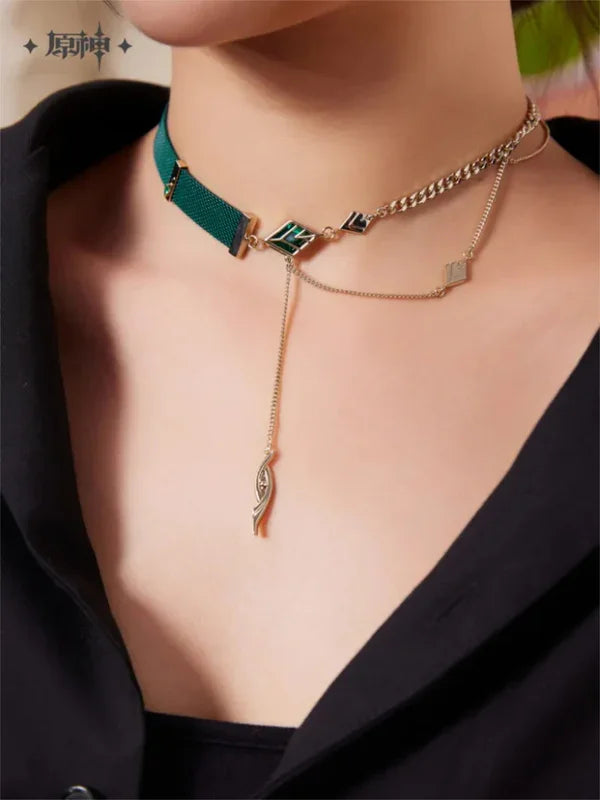 j-store-online_Genshin_impact_forest_and_sand_series_necklace_Alhaitham