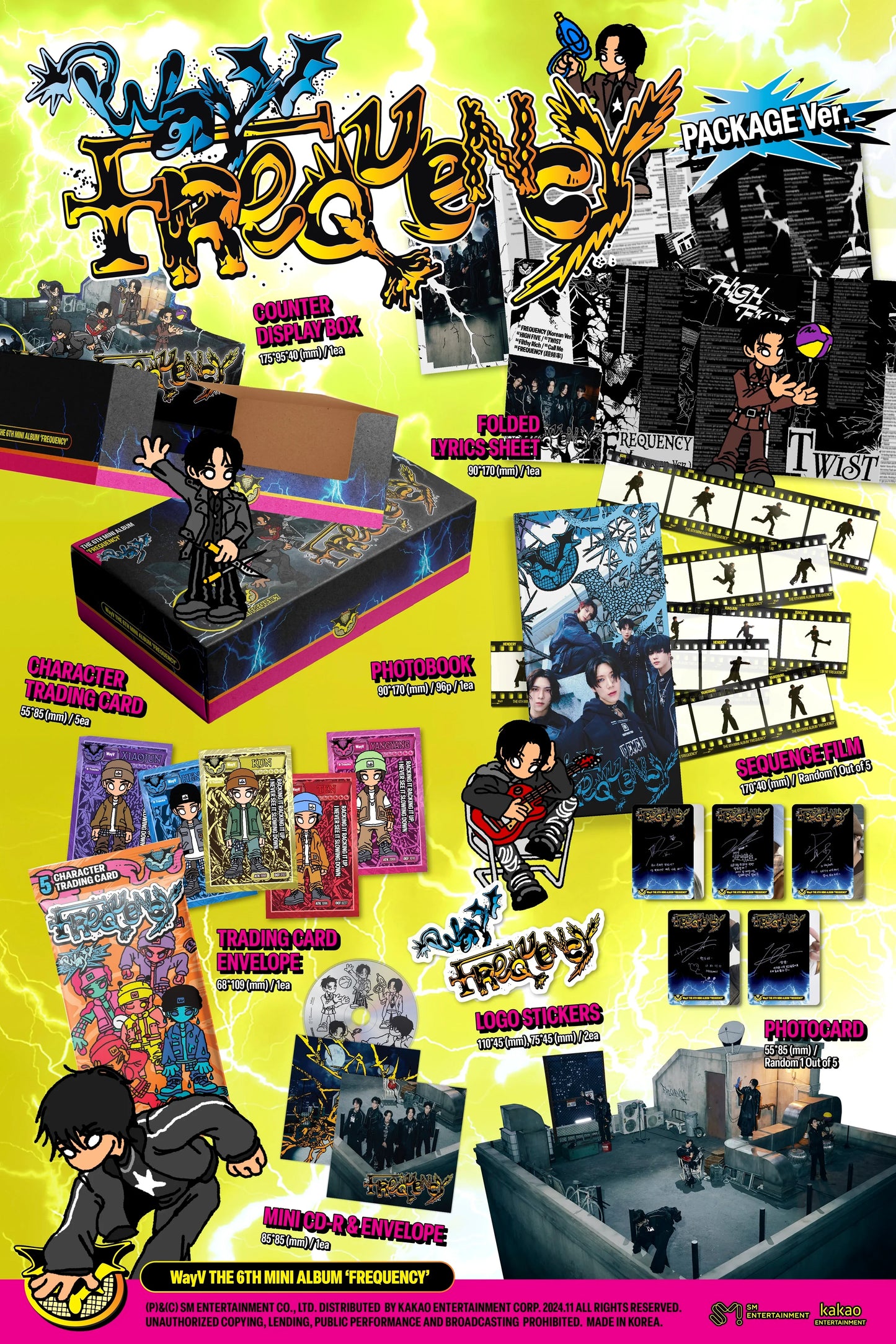 WAYV - FREQUENCY (6TH MINI ALBUM) - PACKAGE VER.