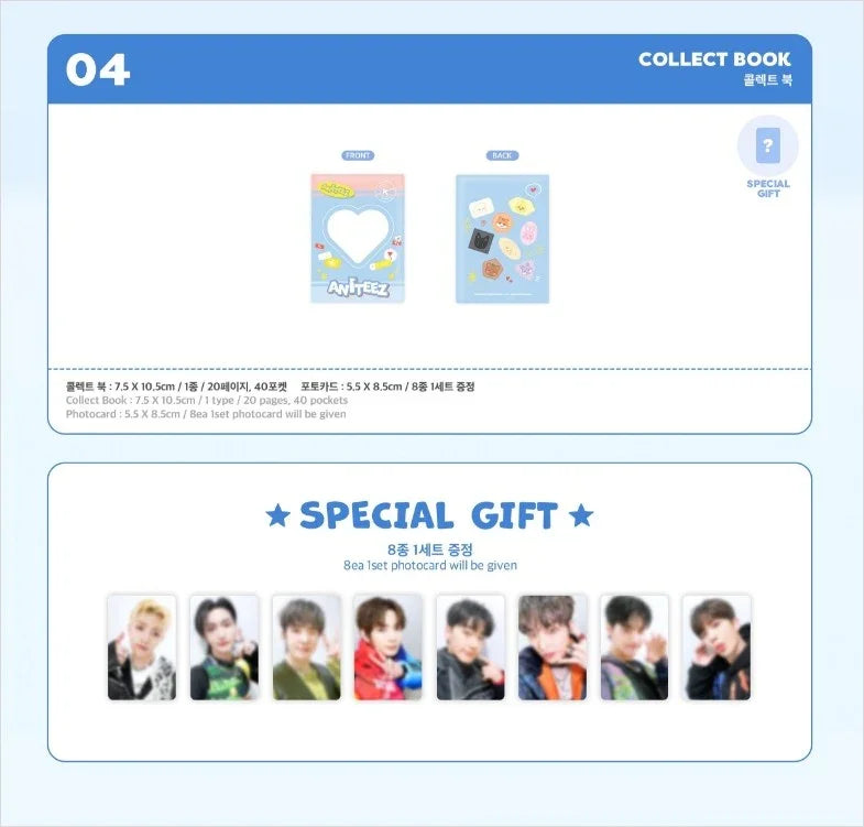 j-store online aniteez ice city ateez collect book