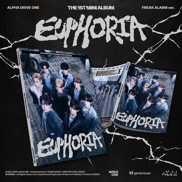 ALPHA DRIVE ONE - EUPHORIA (THE 1ST MINI ALBUM) - FREAK ALARM VER