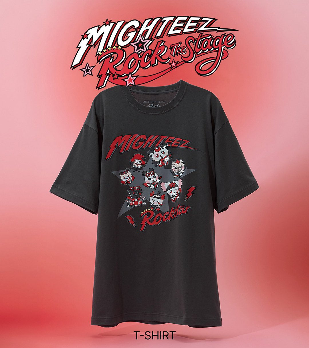 Pre-Order) ATEEZ (MIGHTEEZ MD) - ATZ COLLAR POP SSLV T-SHIRTS – J