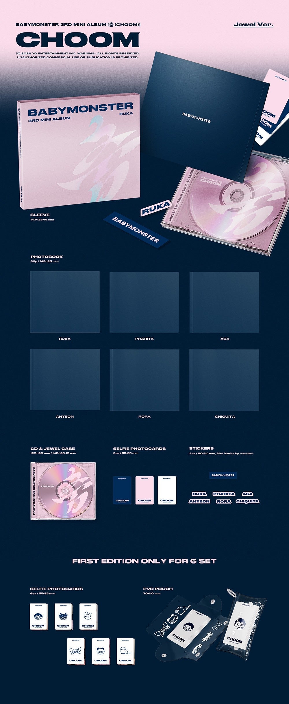 jstore_online_BABYMONSTER_3RD_MINI_ALBUM_CHOOM_JEWEL_VER_content