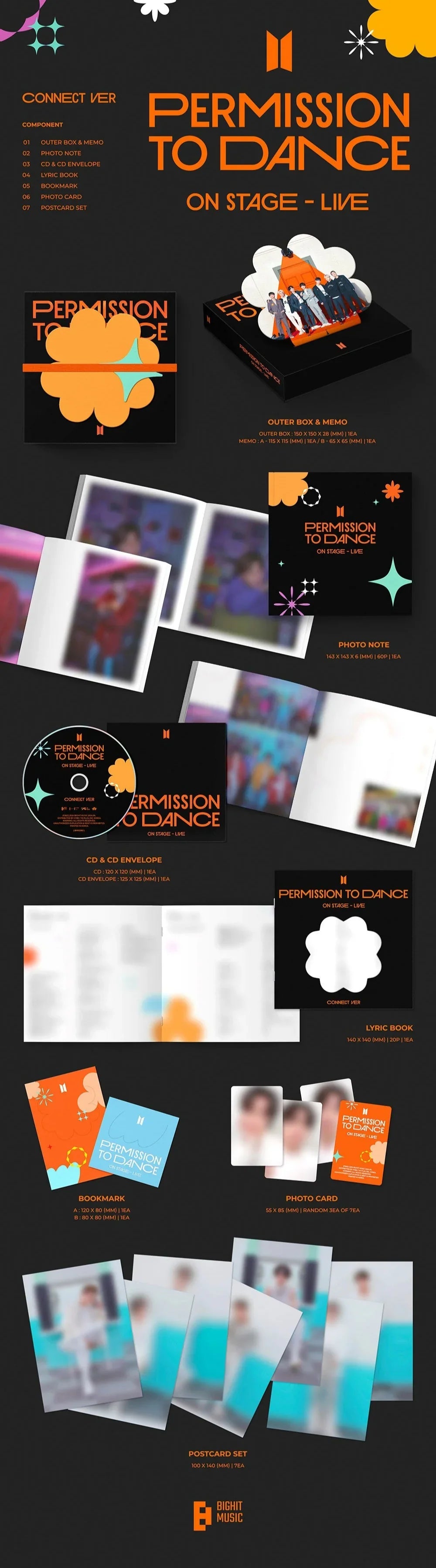 BTS - PERMISSION TO DANCE ON STAGE - LIVE (ALBUM)_connect version