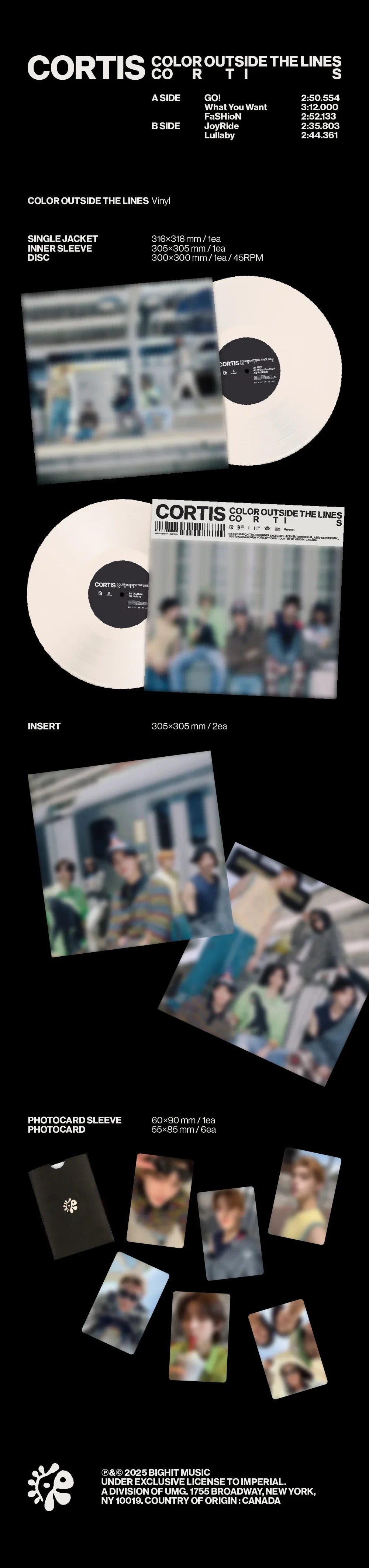 jstore_online_CORTIS_COLOR_OUTSIDE_THE_LINES_THE_1ST_EP_VINYL_VER_content