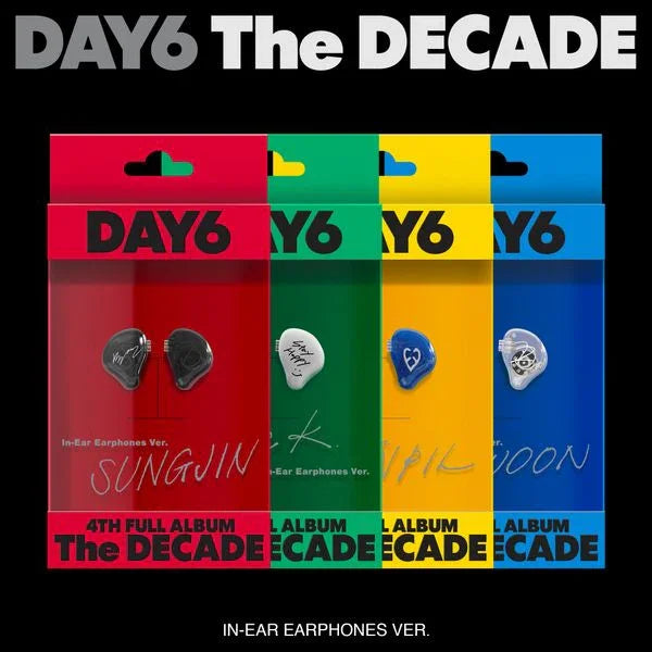 K-POP・アジア DAY6 The DECADE In-Ear Earphones Ver. DAY6 - THE DECADE (4TH ALBUM) - IN-EAR EARPHONES VER. – J-Store Online