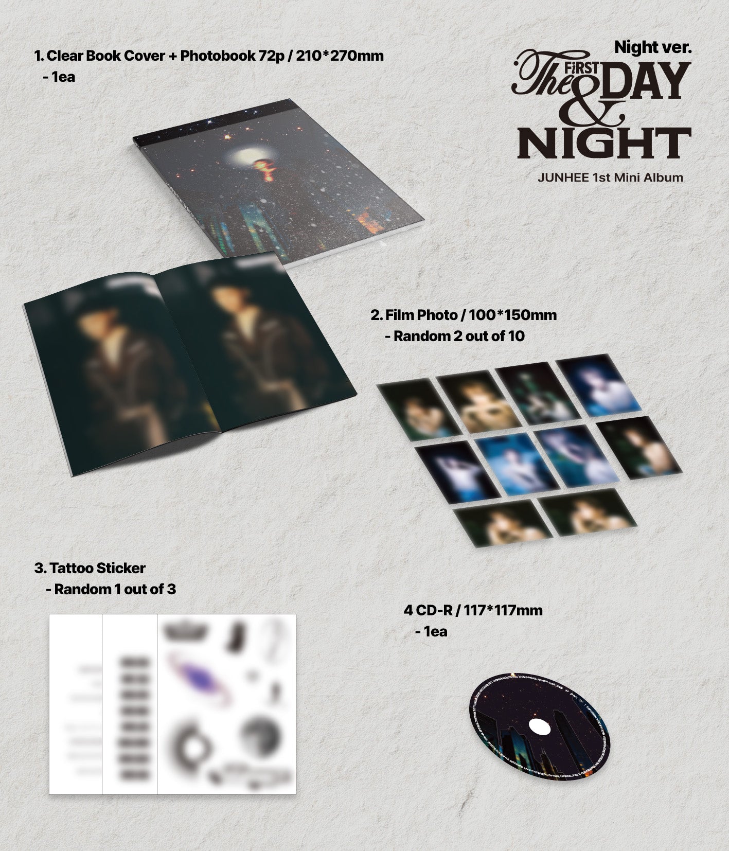 jstore_online_JUNHEE_1st_Mini_Album_The_First_Day_Night_Random_Ver_Night_ver