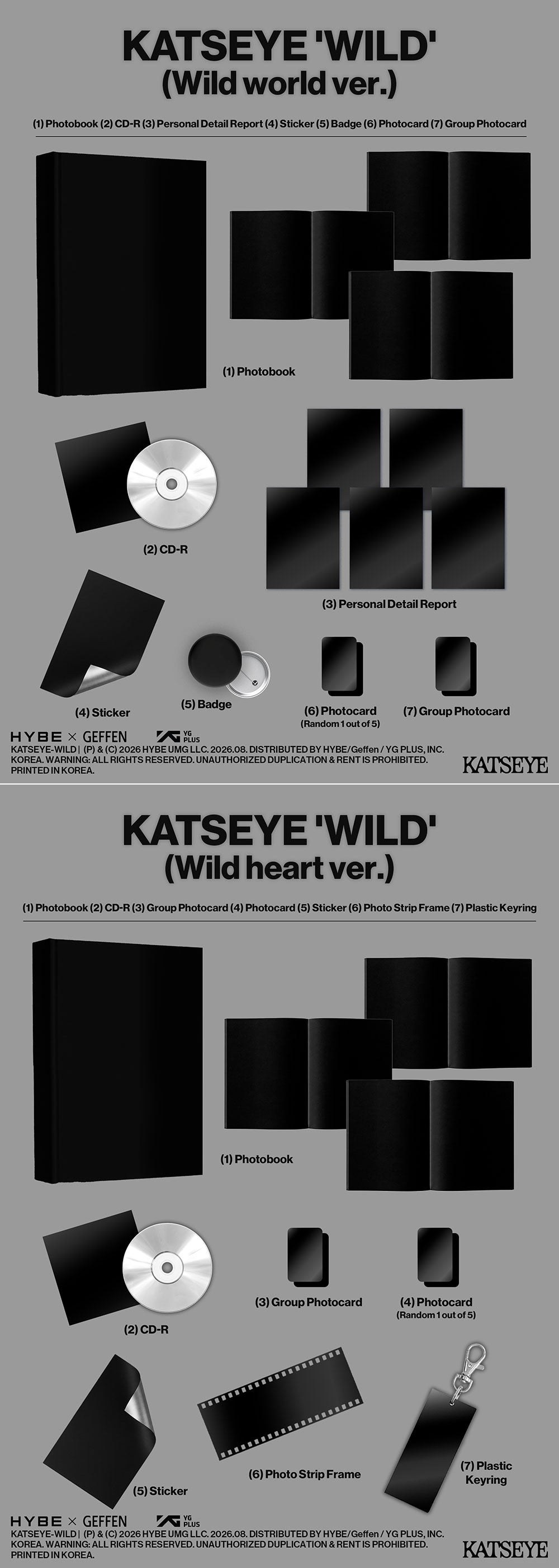 jstore_online_KATSEYE_WILD_Photobook_ver_content