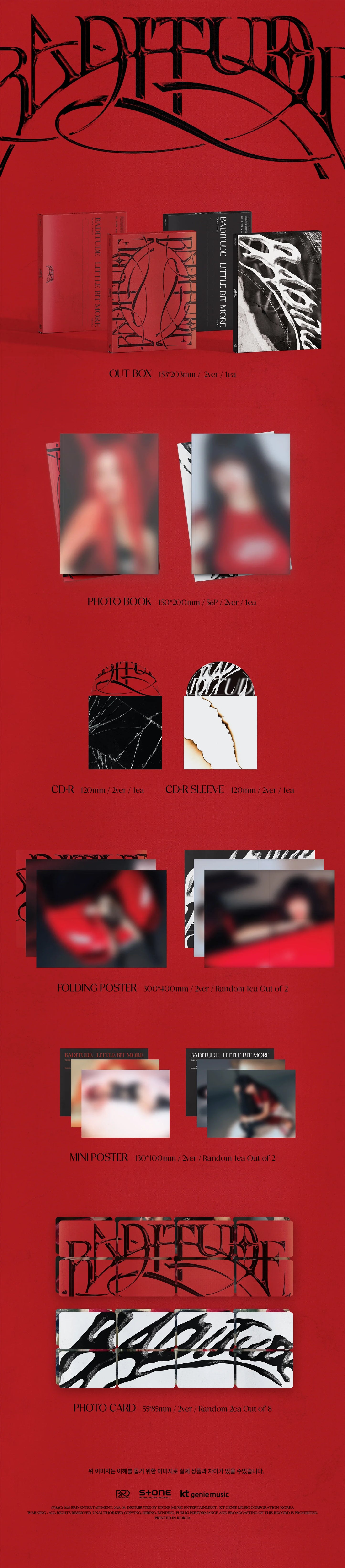 jstore_online_SOOJIN_BADITUDE_1ST_SINGLE_ALBUM_content