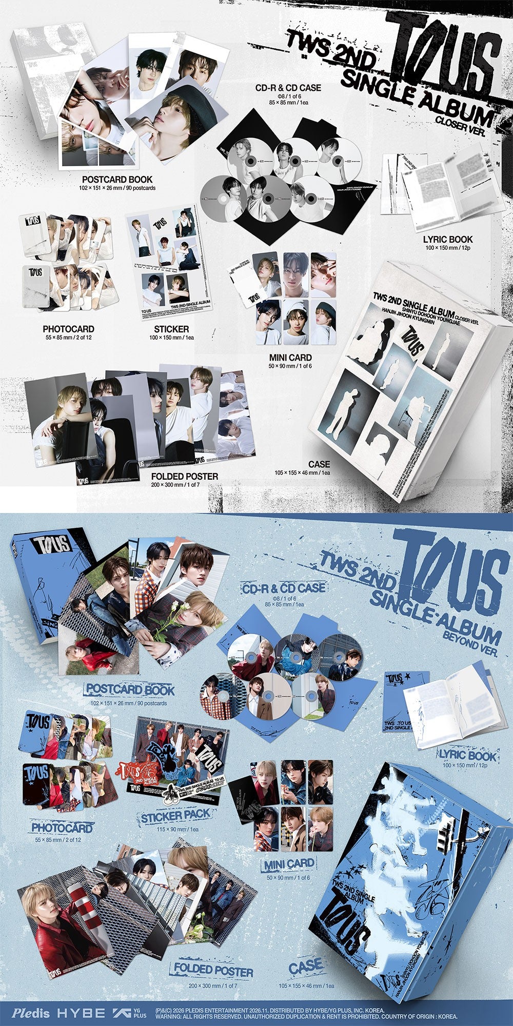 (Pre-Order) TWS - TO US (2ND SINGLE ALBUM)