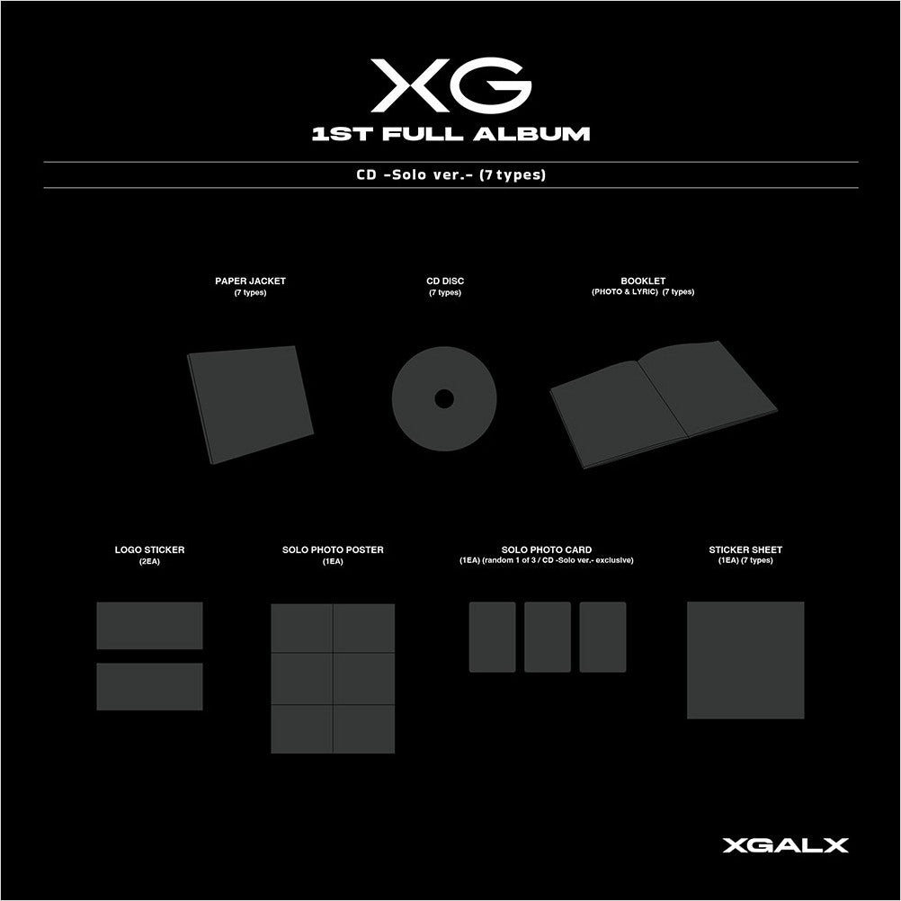 jstore_online_XG_1ST_FULL_ALBUM_SOLO_VER