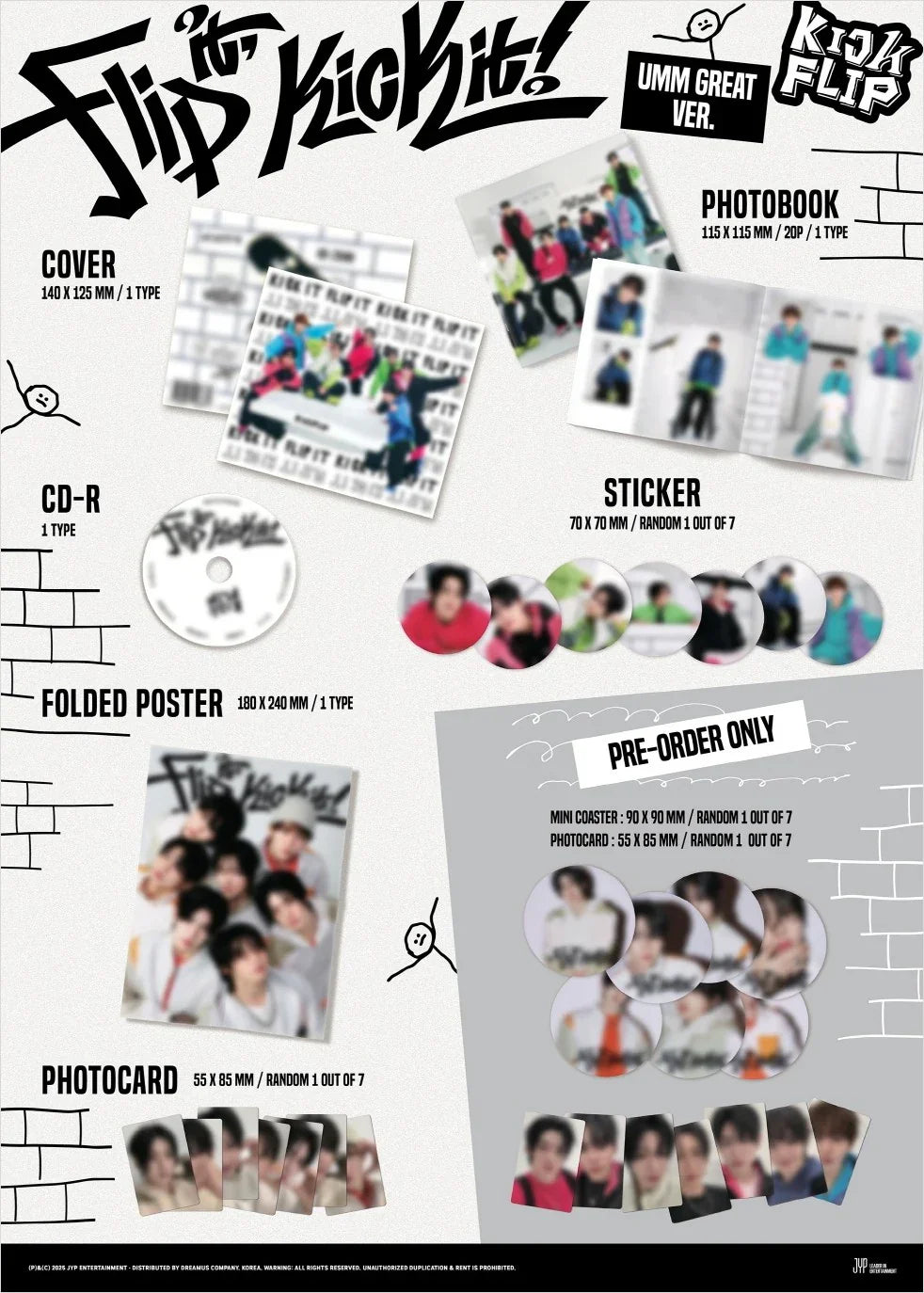 jstore_online_kick_flip_1st_mini_umm_great_digipack_contents