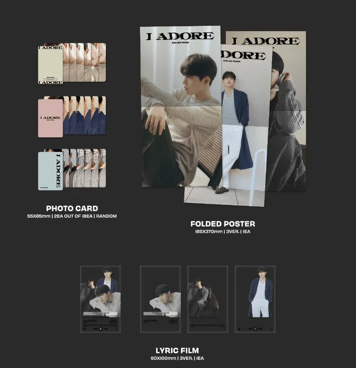 KIM JAE HWAN - I ADORE (7TH MINI ALBUM) - J-Store Online