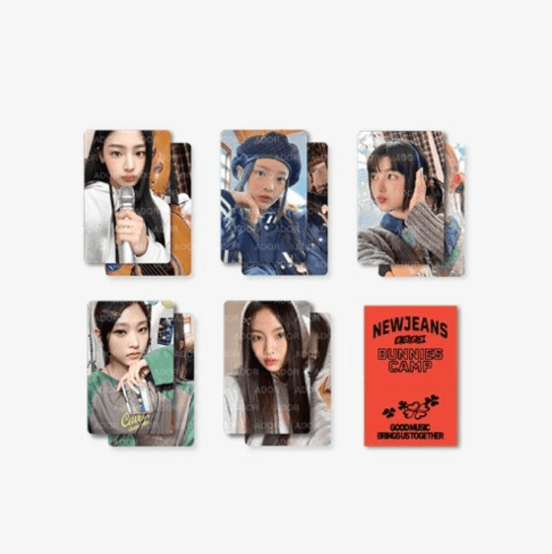 New Jeans selling Bunnies Camp Photocards Set (10 Pieces) Official MD - Sealed