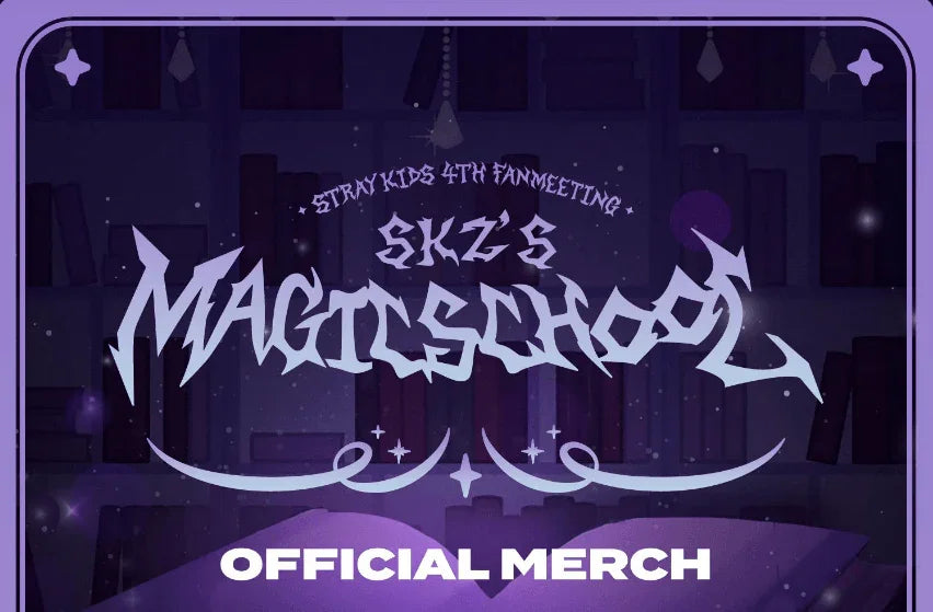 STRAY KIDS - 4TH FAN MEETING - SKZs MAGIC SCHOOL - SKZOO LIGHTSTICK COVER - Pre-Order - J-Store Online