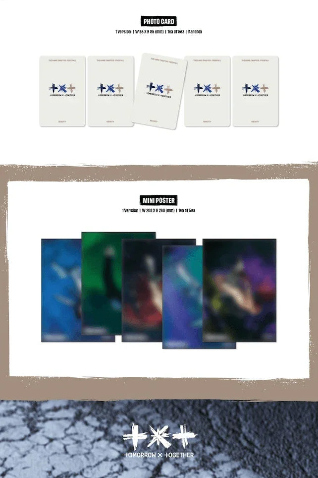 TOMORROW X TOGETHER (TXT) - THE NAME CHAPTER : FREEFALL (GRAVITY VER.) - DIGIPACK - J-Store Online