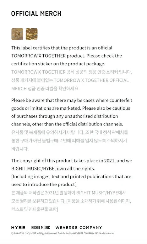 TOMORROW X TOGETHER (TXT) - WORLD TOUR ACT: SWEET MIRAGE - MINI PHOTO CARDS - J-Store Online