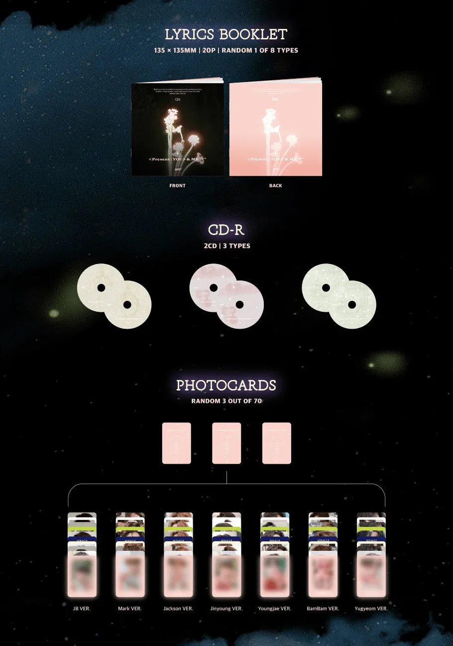 GOT7 - PRESENT: YOU & ME EDITION - J-Store Online