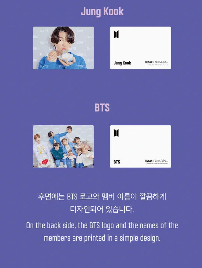 BTS - YET TO COME IN BUSAN MINI PHOTO CARDS - J-Store Online