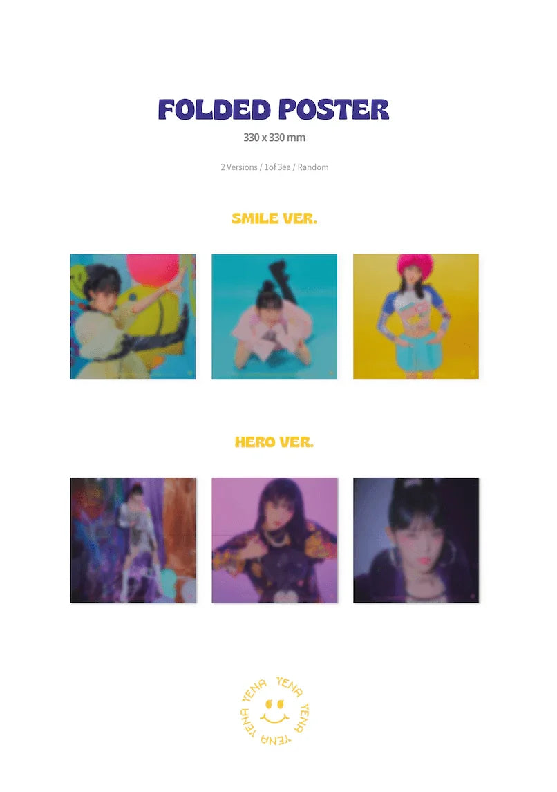 CHOI YE NA - SMILEY (1ST MINI ALBUM) - J-Store Online