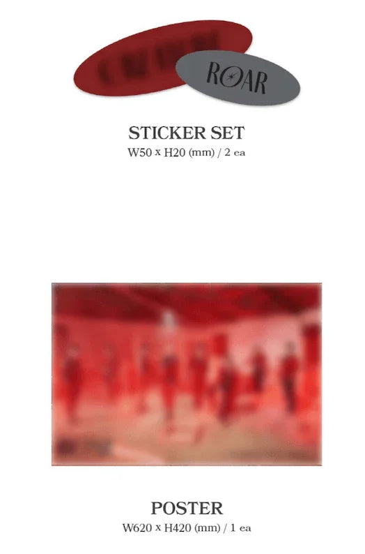 E'LAST - ROAR (3RD MINI ALBUM) - J-Store Online