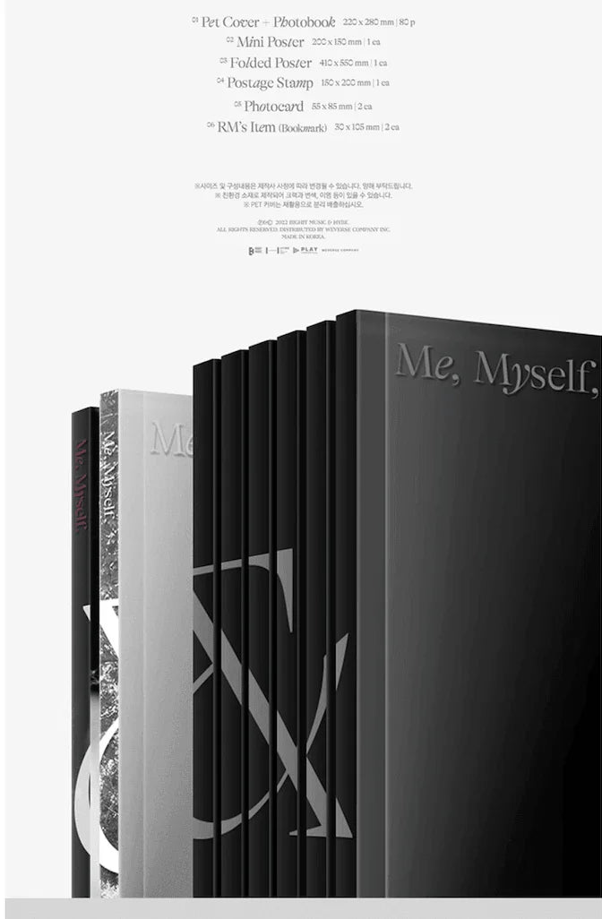 SPECIAL 8 PHOTO-FOLIO ME, MYSELF, AND RM 'ENTIRETY' - J-Store Online