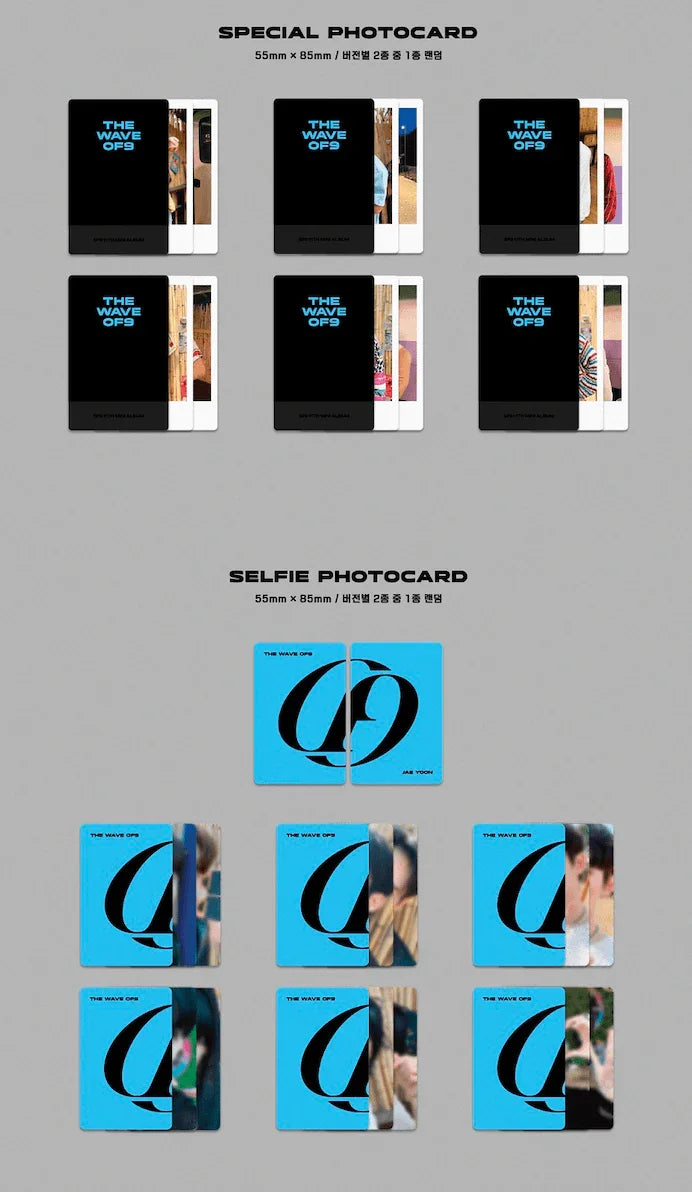 SF9 - THE WAVE OF9 (11TH MINI ALBUM) JEWEL CASE VER. - J-Store Online