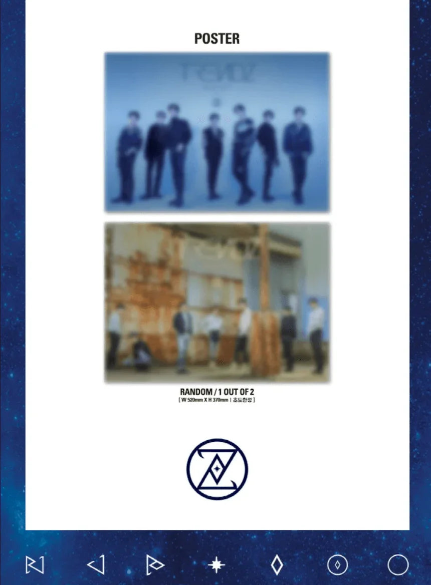 TRENDZ - BLUE SET CHAPTER 1. TRACKS (1ST MINI ALBUM) - J-Store Online