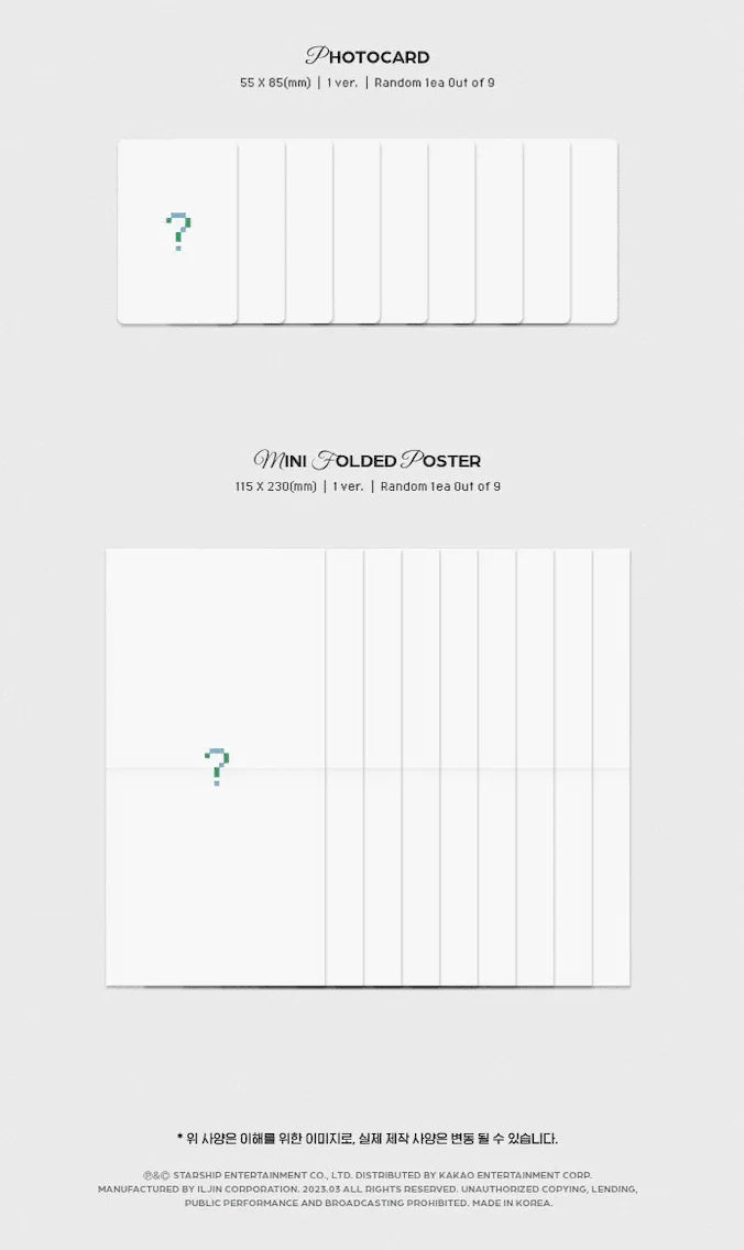 CRAVITY - MASTER:PIECE (5TH MINI ALBUM) - JEWEL CASE - J-Store Online