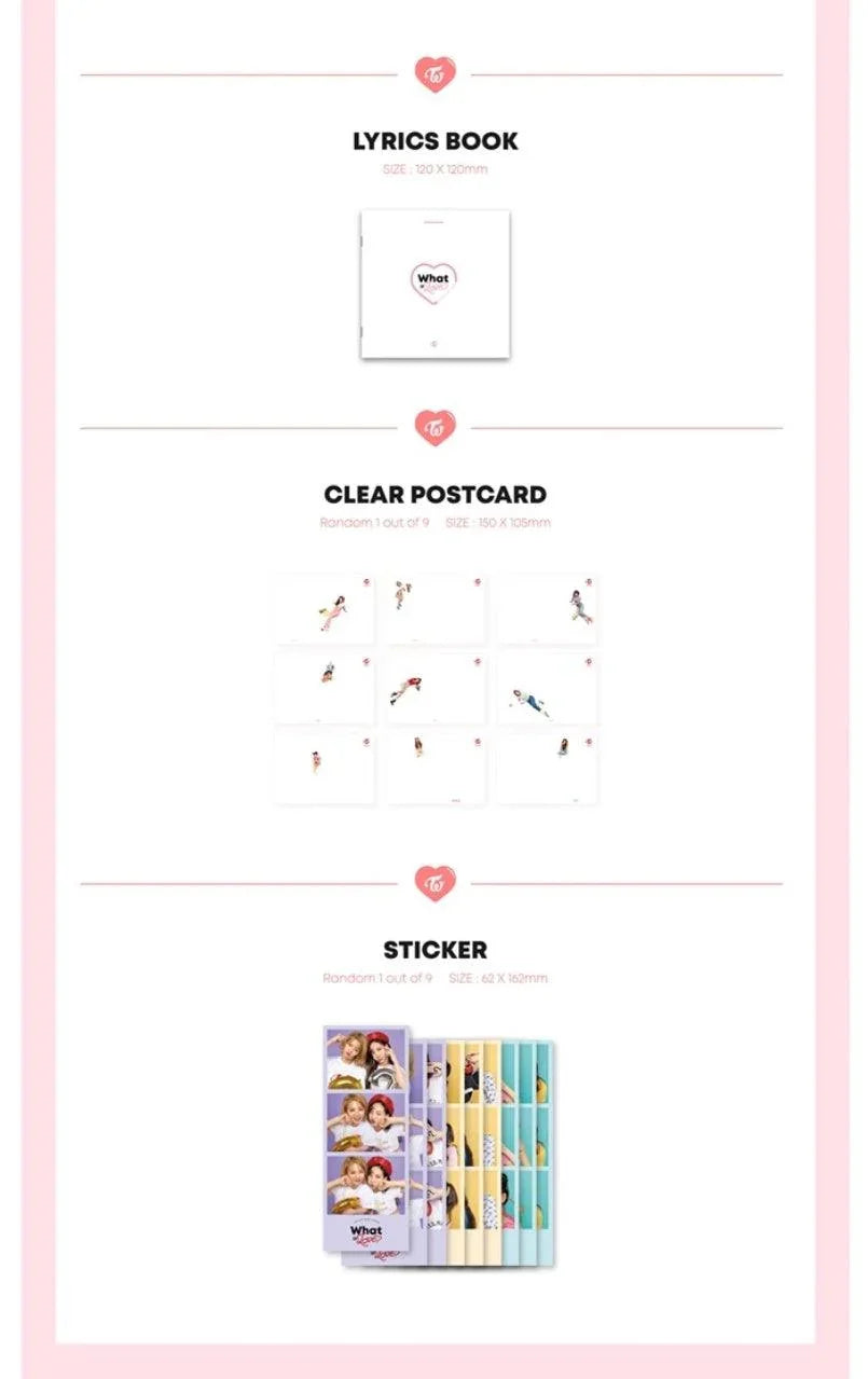 Twice - What is Love? - 5th Mini Album - J-Store Online