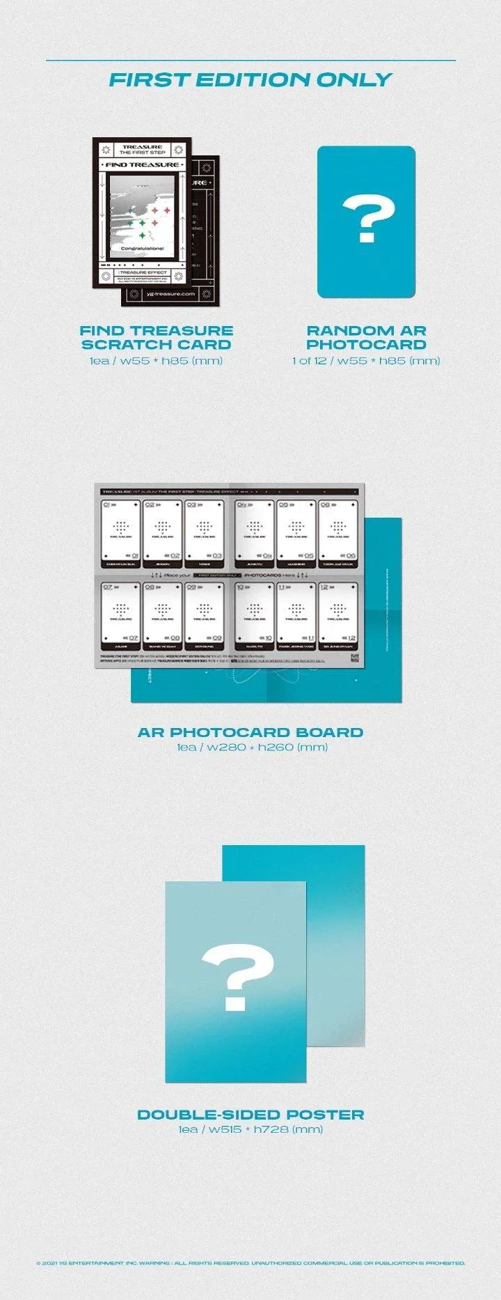 Treasure - The First Step: Treasure Effect (1st Album) - bitte Beschreibung lesen! - J-Store Online