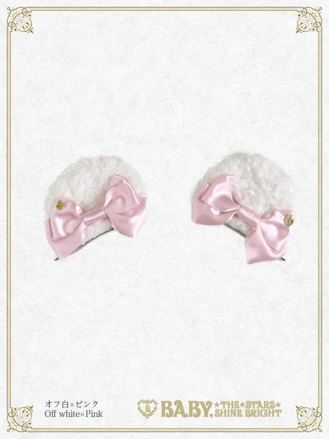 BABY THE STARS SHINE BRIGHT - Kuma Kumya's Ear Fur Clip - J-Store Online