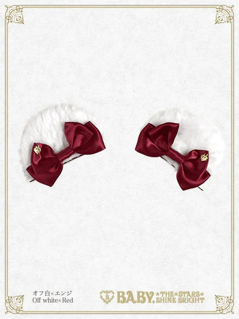 BABY THE STARS SHINE BRIGHT - Kuma Kumya's Ear Fur Clip - J-Store Online