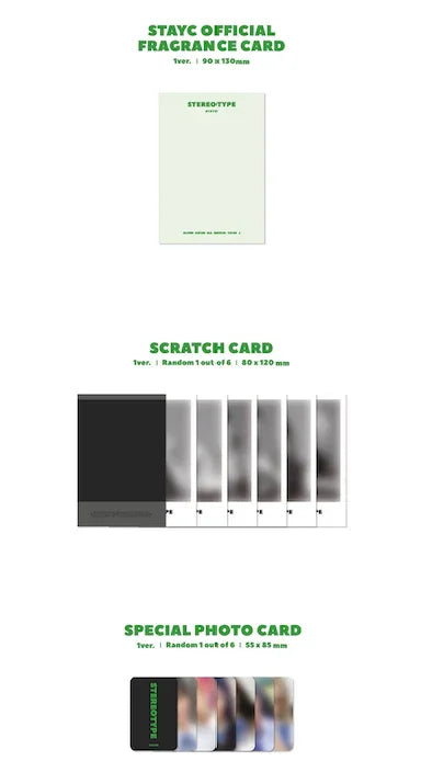 j-store-online_STAYC - STEREOTYPE - 1ST MINI ALBUM