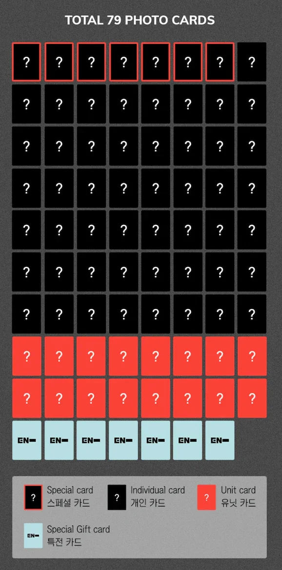 ENHYPEN - WORLD TOUR 2022 MANIFESTO - TRADING CARDS - J-Store Online