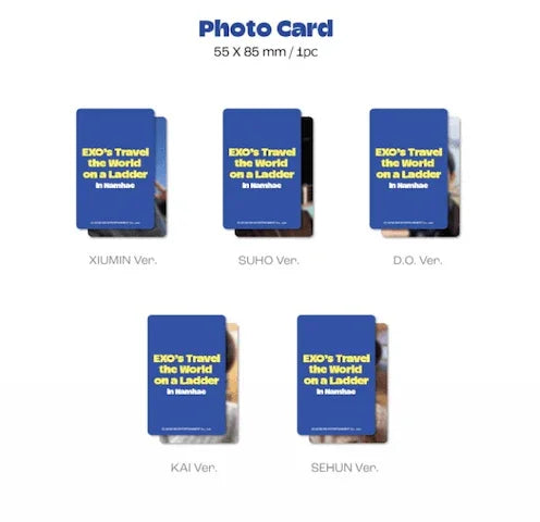 EXO - EXO'S TRAVEL THE WORLD ON A LADDER IN NAMHAE PHOTO STORY BOOK - J-Store Online