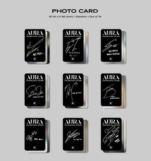 GOLDEN CHILD - AURA (6TH MINI ALBUM) COMPACT VER. - J-Store Online